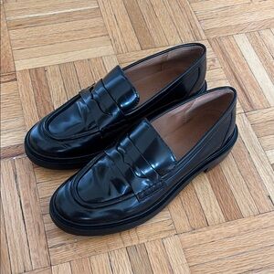Madewell Vernon Black Loafers